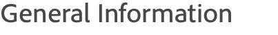 General Information